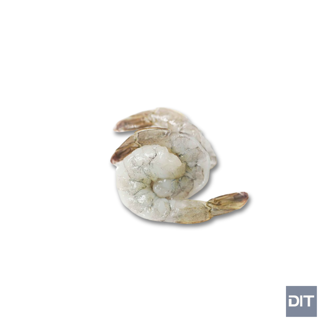 RAW PUD Vannamei TAIL ON – (Litopenaeus vannamei)