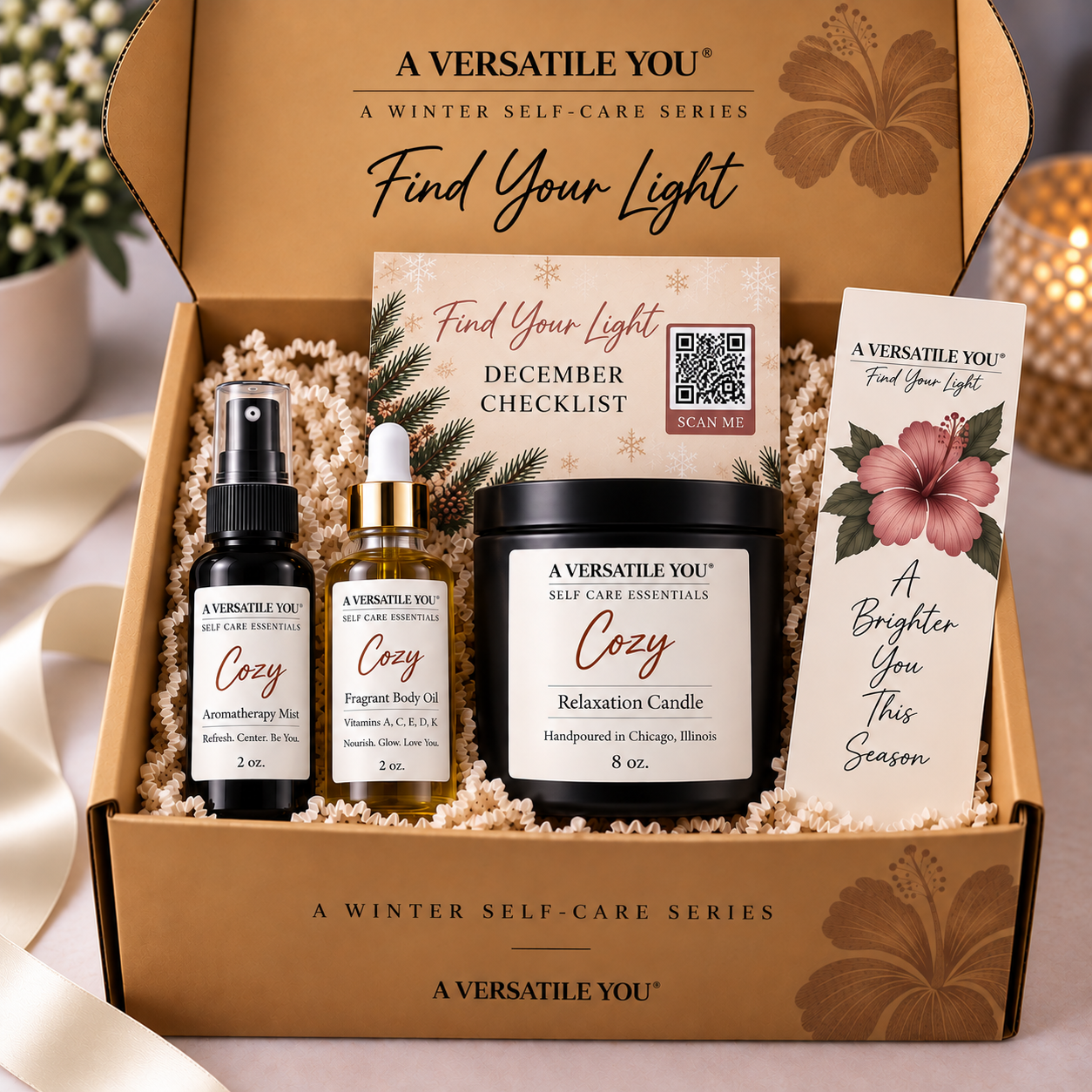 Find Your Light A Winter Self-Care Series Subscription Boxes