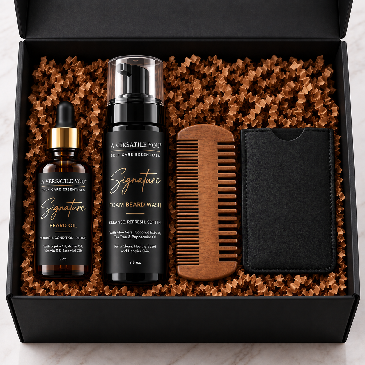 Signature Men’s Grooming Set