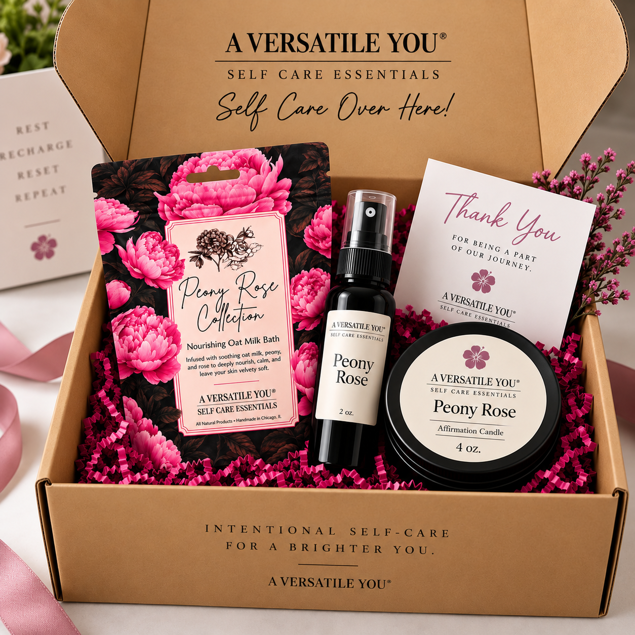Peony Rose Self-Care  Experience