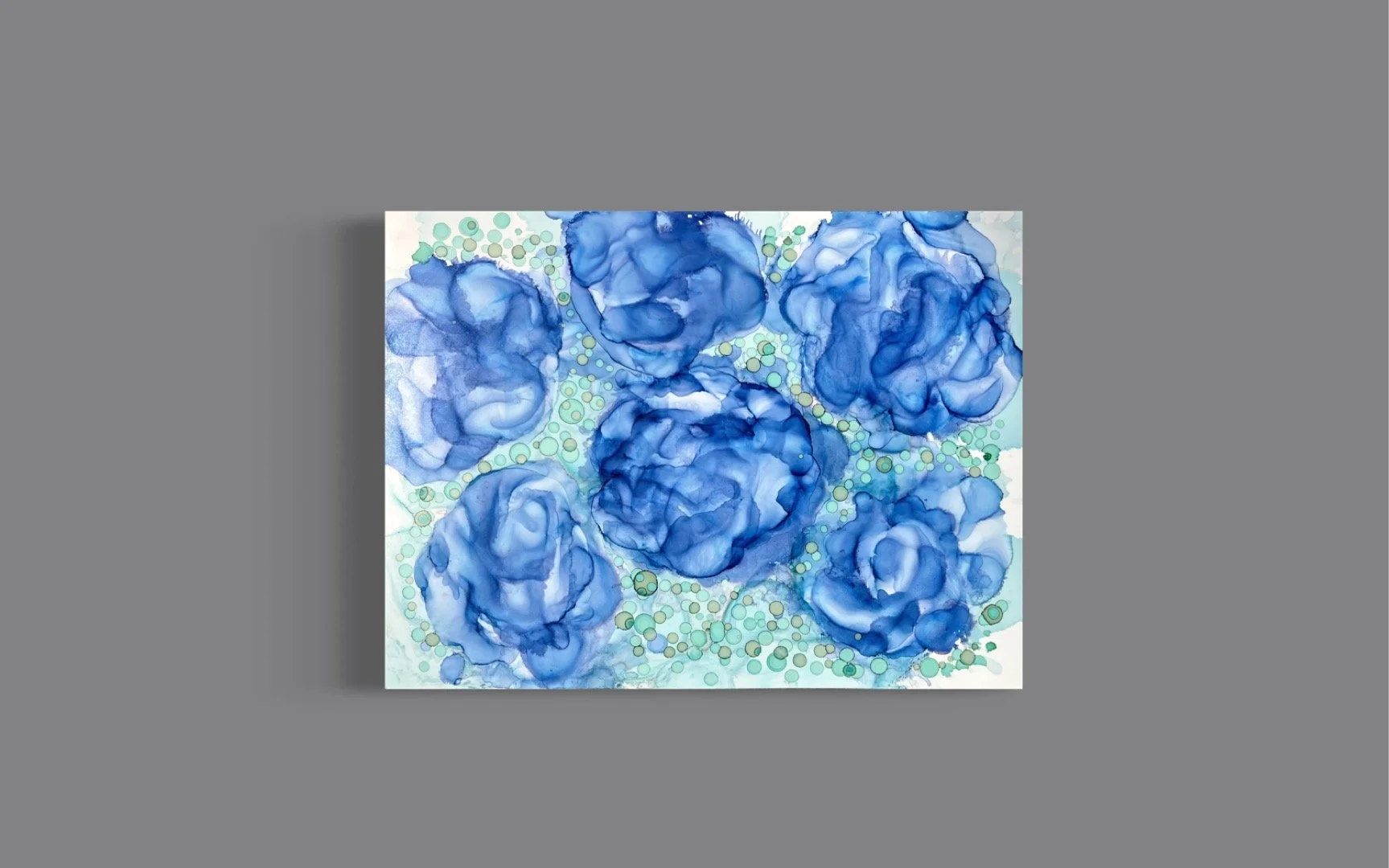 Blue Harmony Print