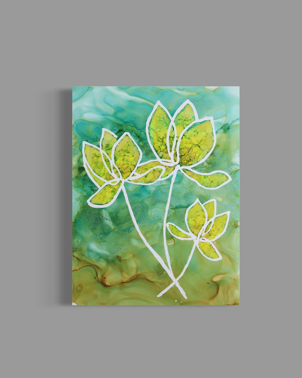 Green Harmony Print