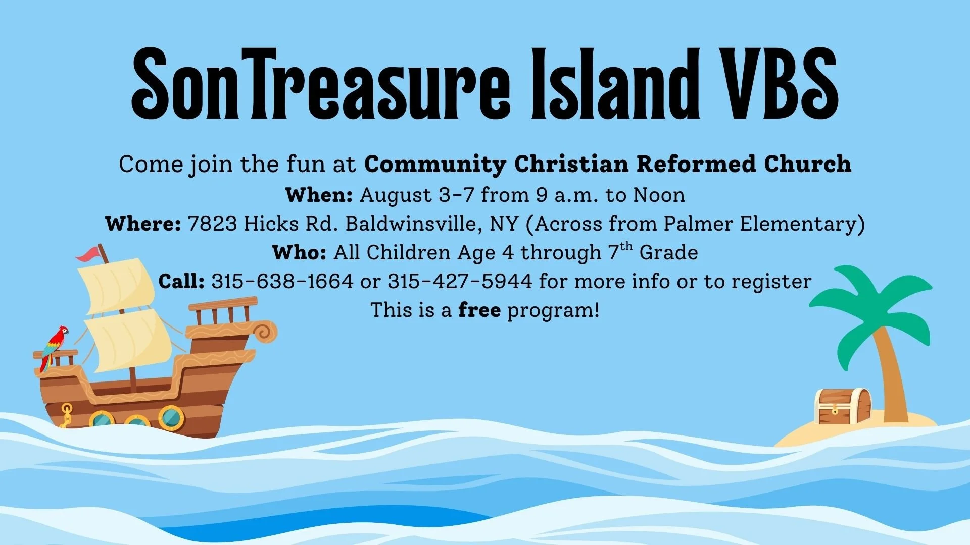 SonTreasure Island VBS