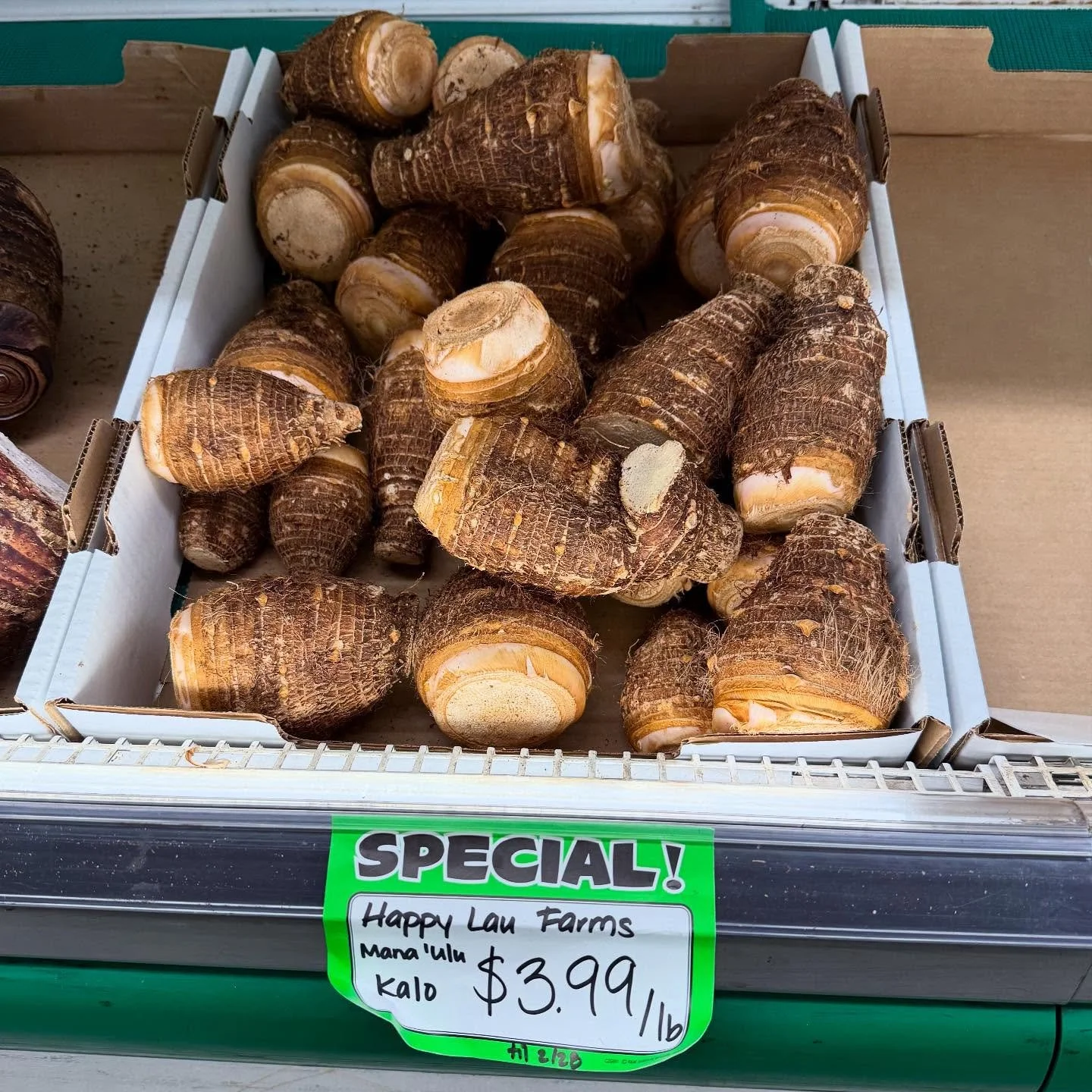 Our Happy Lau Farms Mana &lsquo;Ulu is officially stocked at Pukalani Superette! ☀️

This native variety gets its name from its beautiful golden color that resembles &lsquo;ulu (breadfruit), and its unique branching stems. 

If you&rsquo;re planning 