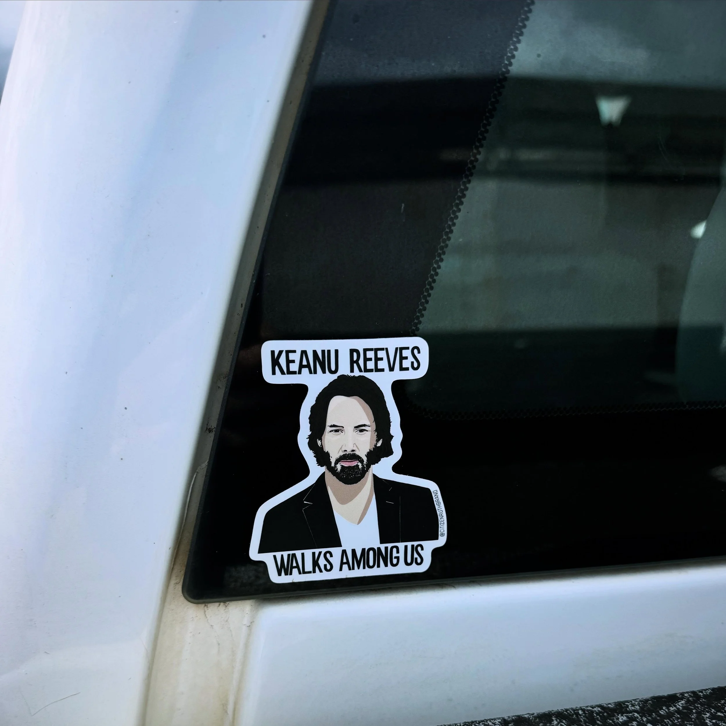 We&rsquo;d like to introduce you to the newest face around Happy Lau Farms&hellip; 

#KeanuReeves #BumperSticker #RegenerativeFarming #MauiGrown #SustainableAgriculture