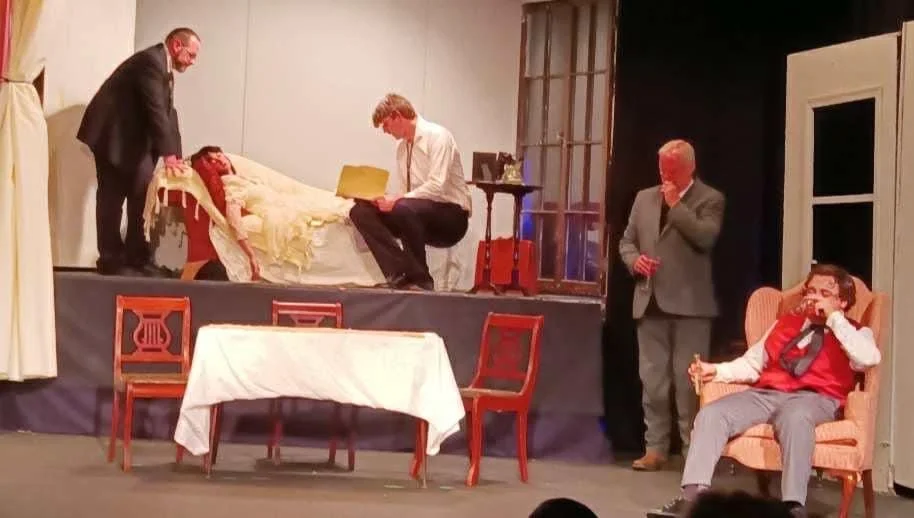 CJ as Professor Abraham Van Helsing: A role he stepped into with 21 hours notice. 