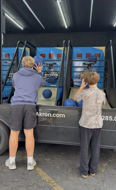 Kick Off December with Hoop Akron: Akron’s Premier Arcade Basketball Rental Trailer