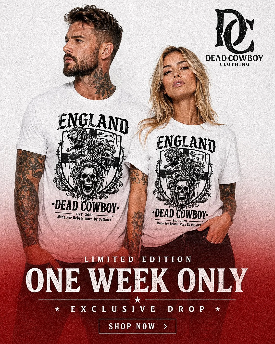 3 SKULL LIONS TEE