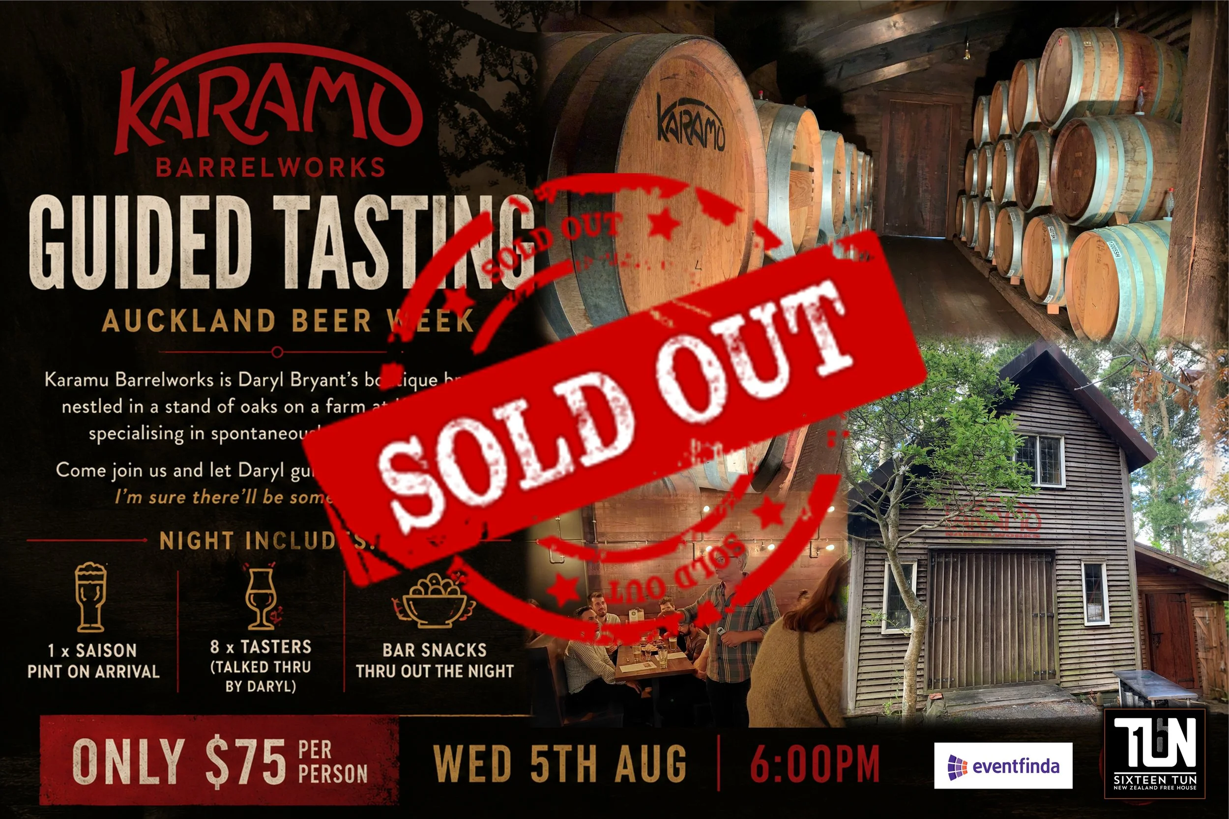Karamu Barrel works Guided Tasting