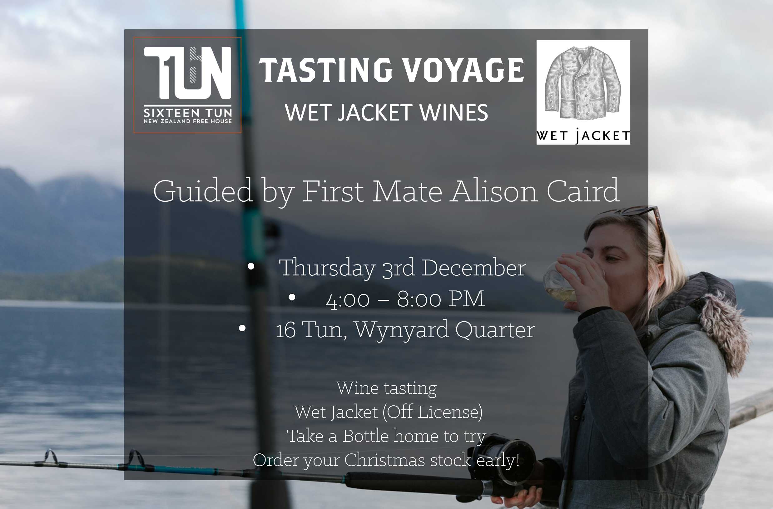 WET JACKET - TASTING VOYAGE