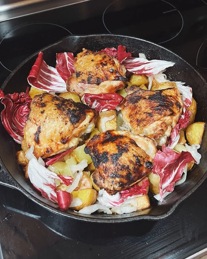 Crispy Chicken Thighs