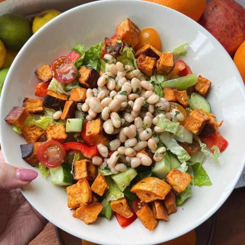 Marinated White Beans