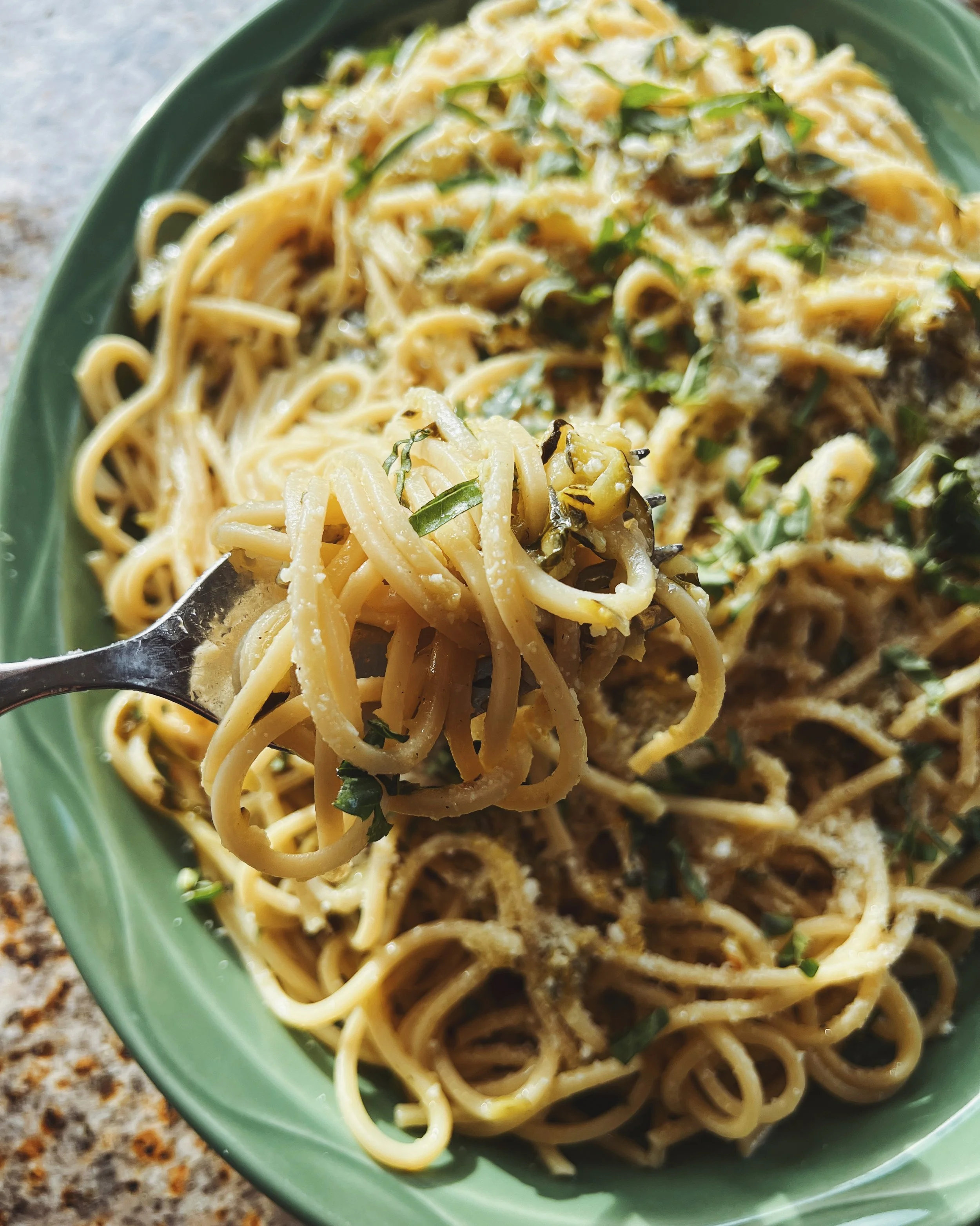 Caramelized Zucchini Pasta