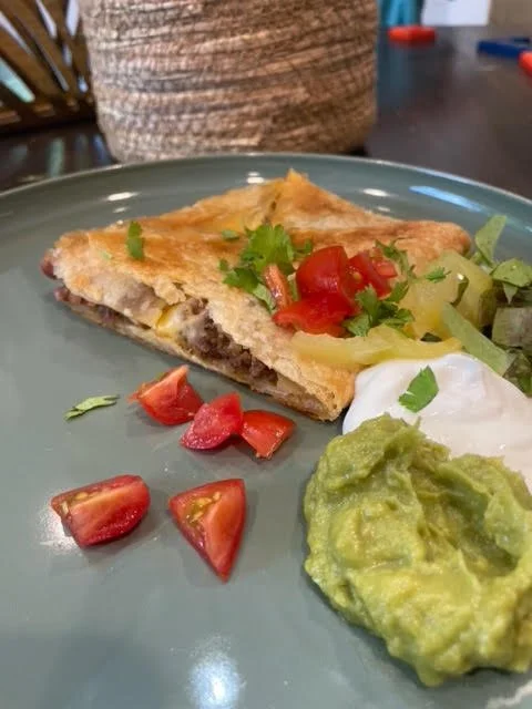 Loaded Sheet Pan Quesadillas