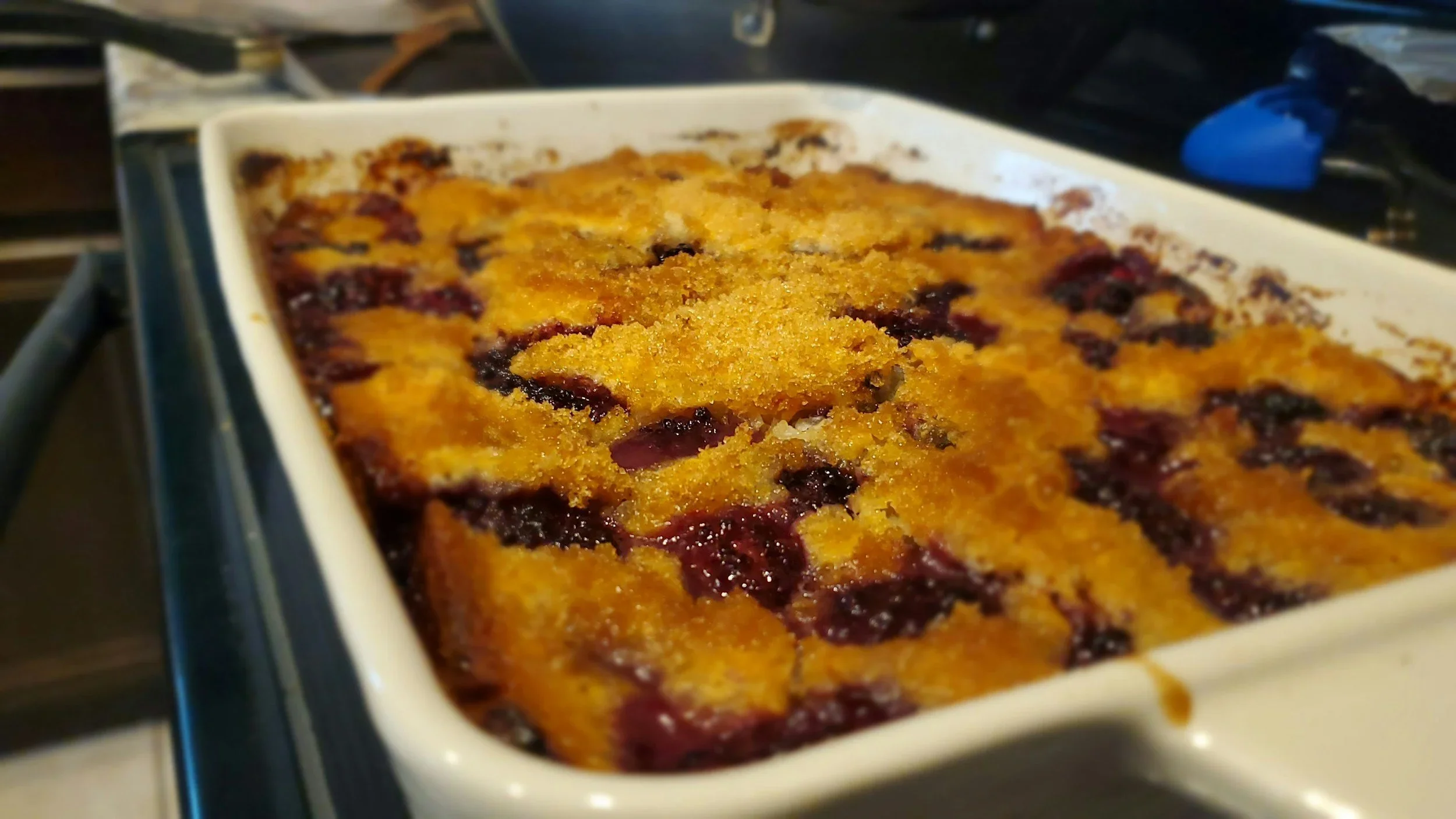 Peach or Pear Dump Cake