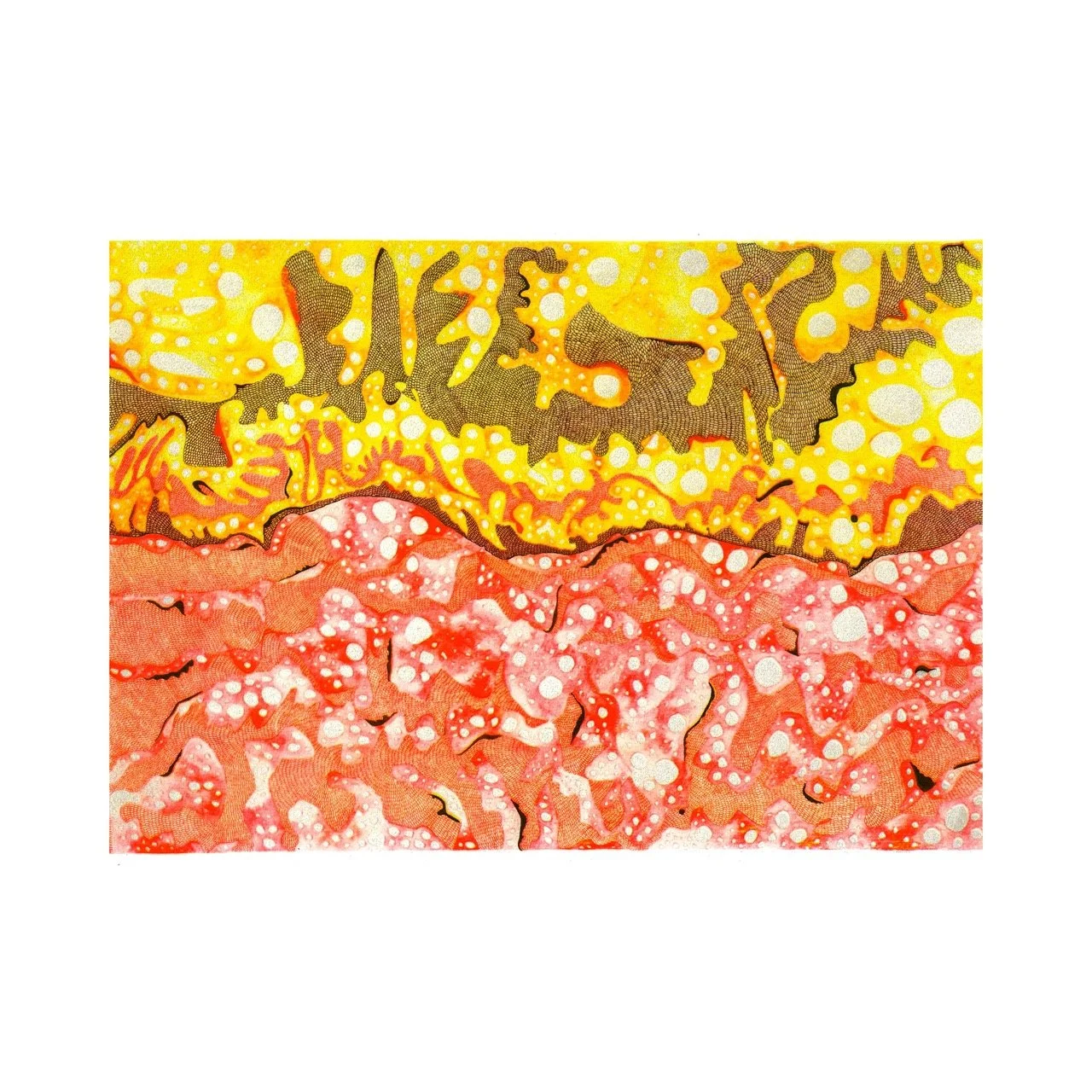 Milky Way - A3 Risograph Print