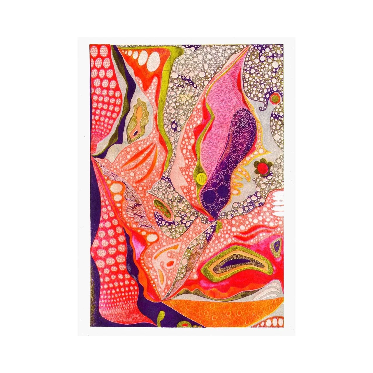 Women in Conversation - A3 Risograph Print