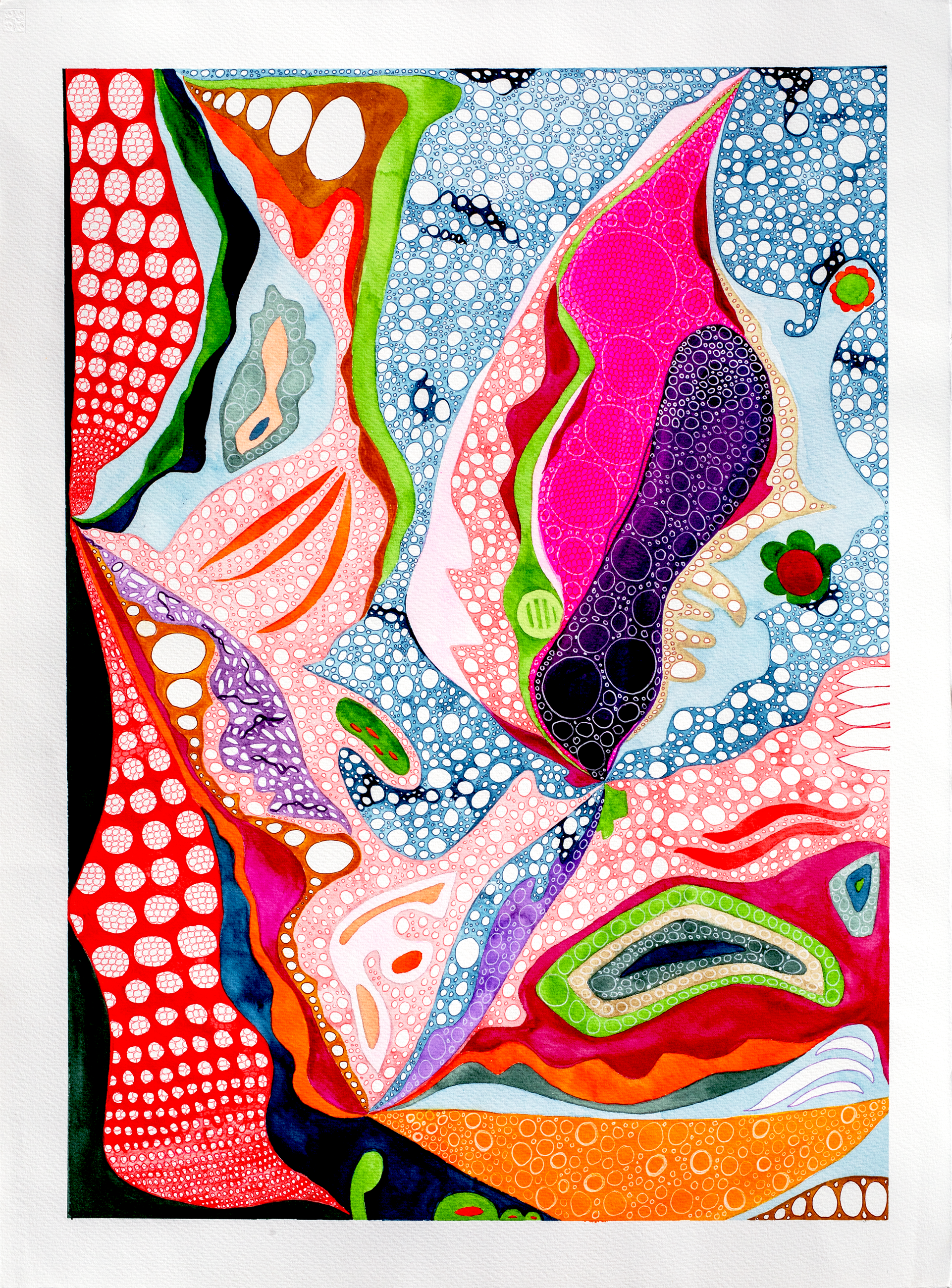 Women in Conversation, 2024 (56 x 76cm)