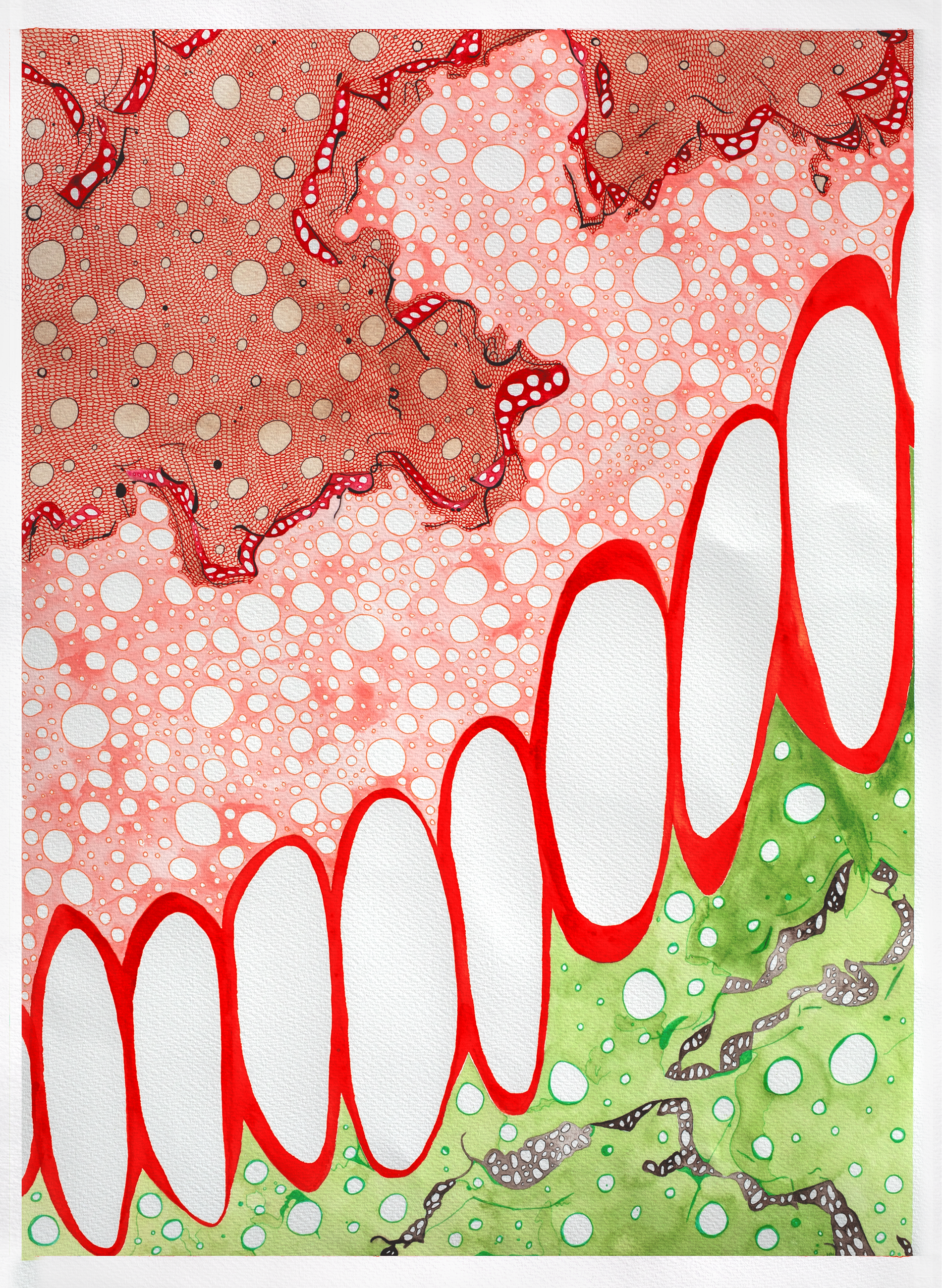 Soundwave A, 2025 (56 x 76cm)