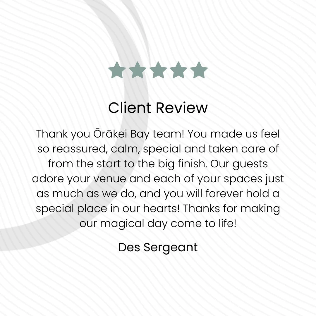 What better way to start the year than with a glowing review from our December bride ✨

It&rsquo;s always an honour to play a part in such a special occasion.

Moments like these are exactly why we do what we do.