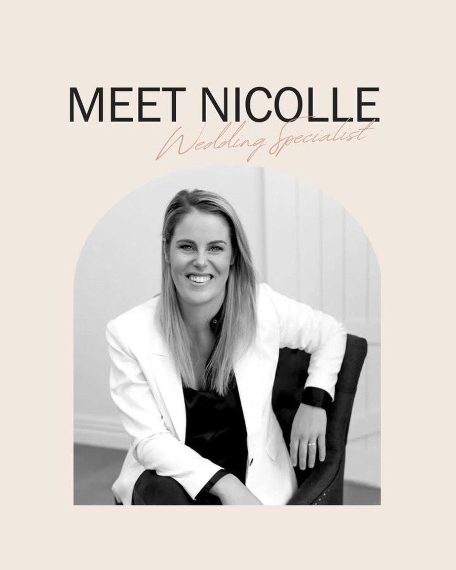 Meet our Event Experiences Manager, Nicolle 💫 

From your very first contact, Nicolle becomes your go-to wedding specialist, listening to what matters most and helping bring your vision to life.

From shaping your ideas and sharing thoughtful sugges
