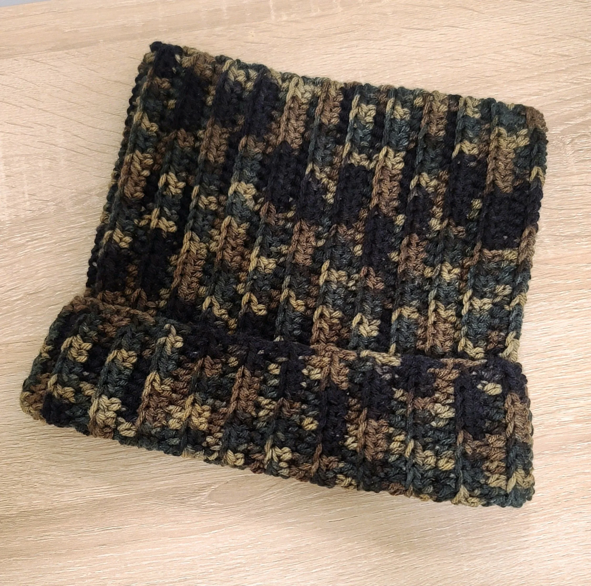 Camouflage Cat Beanie