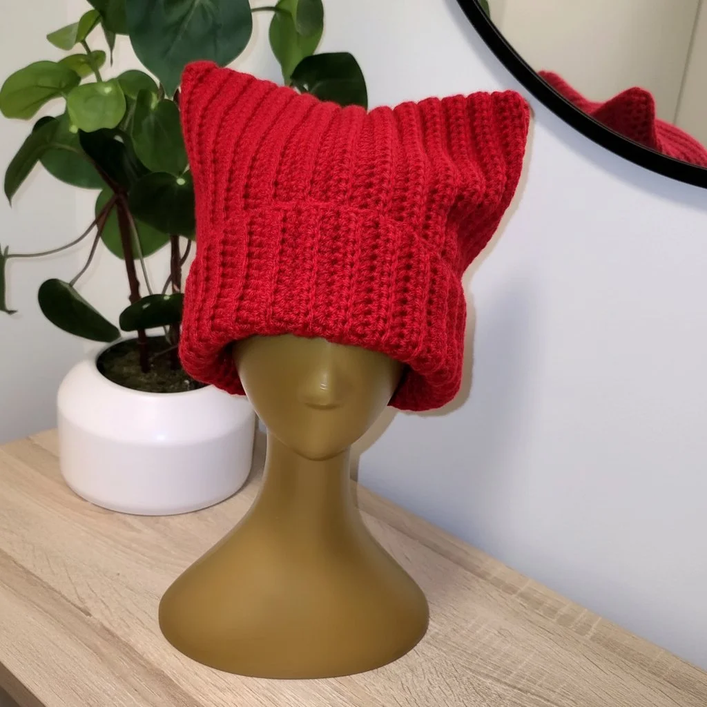 Red Ribbed Cat Beanie 2.jpg