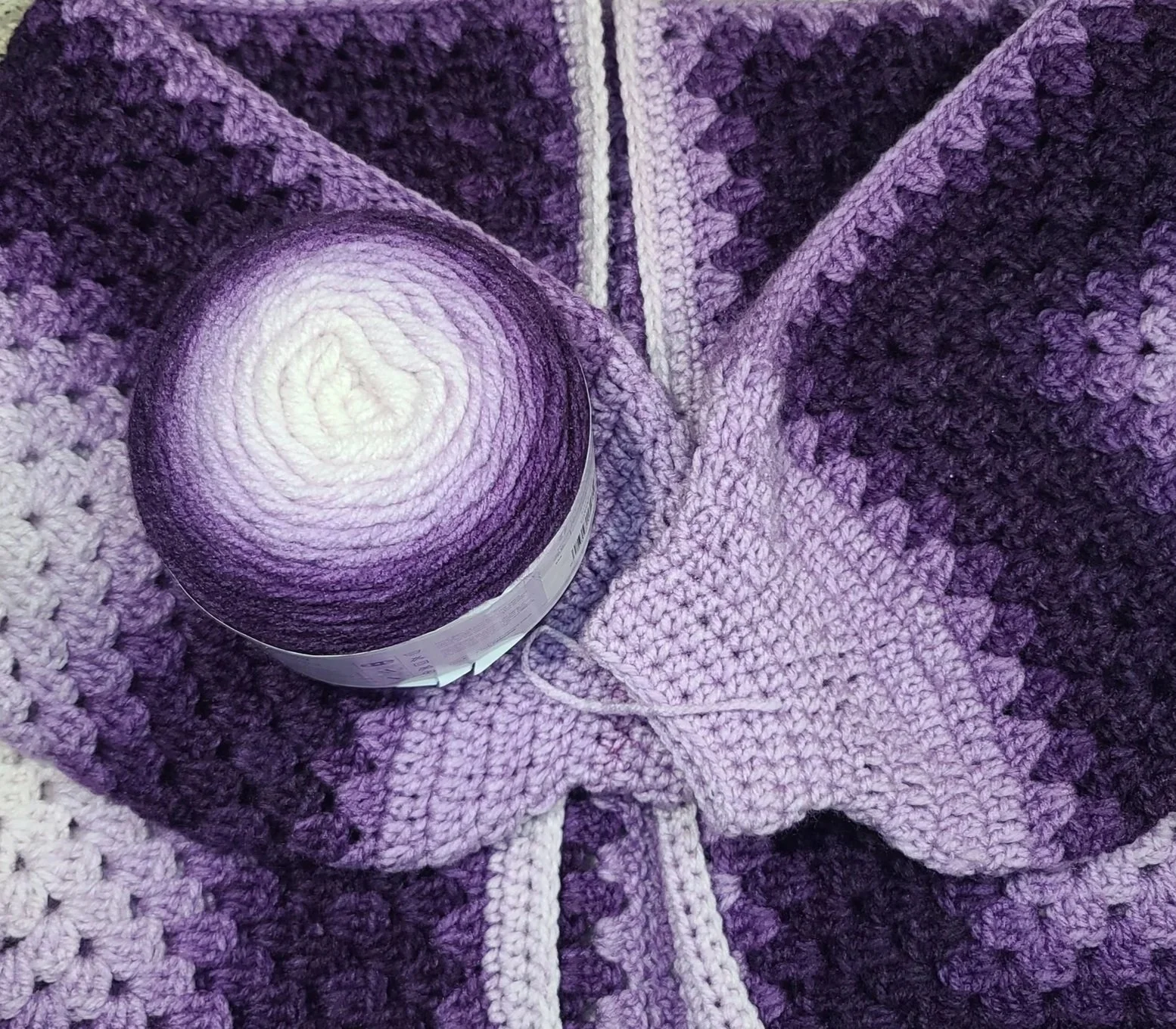 Crochet Hexagon Cardigan