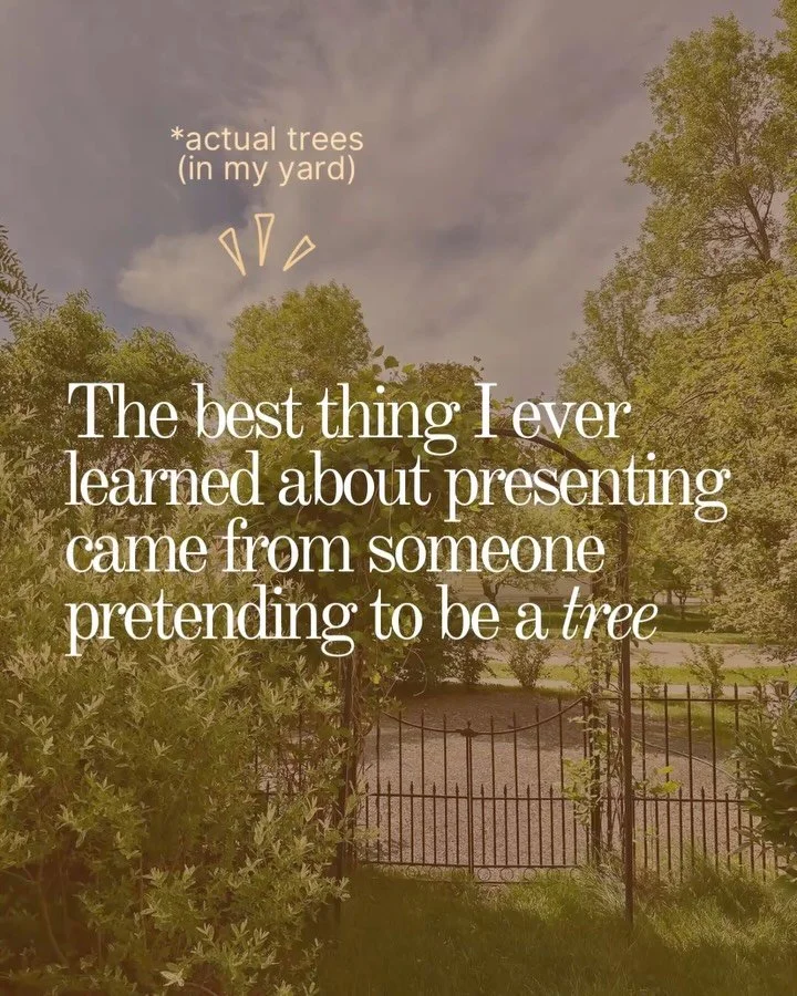 What a room full of non-actors taught me about presence, connection and showing up for your audience. 

My first EVER blog post is live 🎉 

Linkety link in bio.