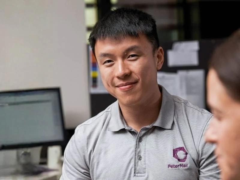 Healthcare professional wearing comfortable and functional medical workwear uniforms.