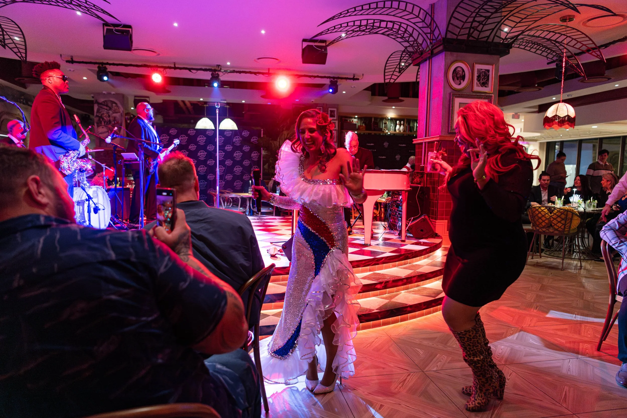 Noybel Gorgoy & The Cuban Flow Live at a Private Event at Havana 1957 at Flamingo Las Vegas. 
Photo by Havana 1957