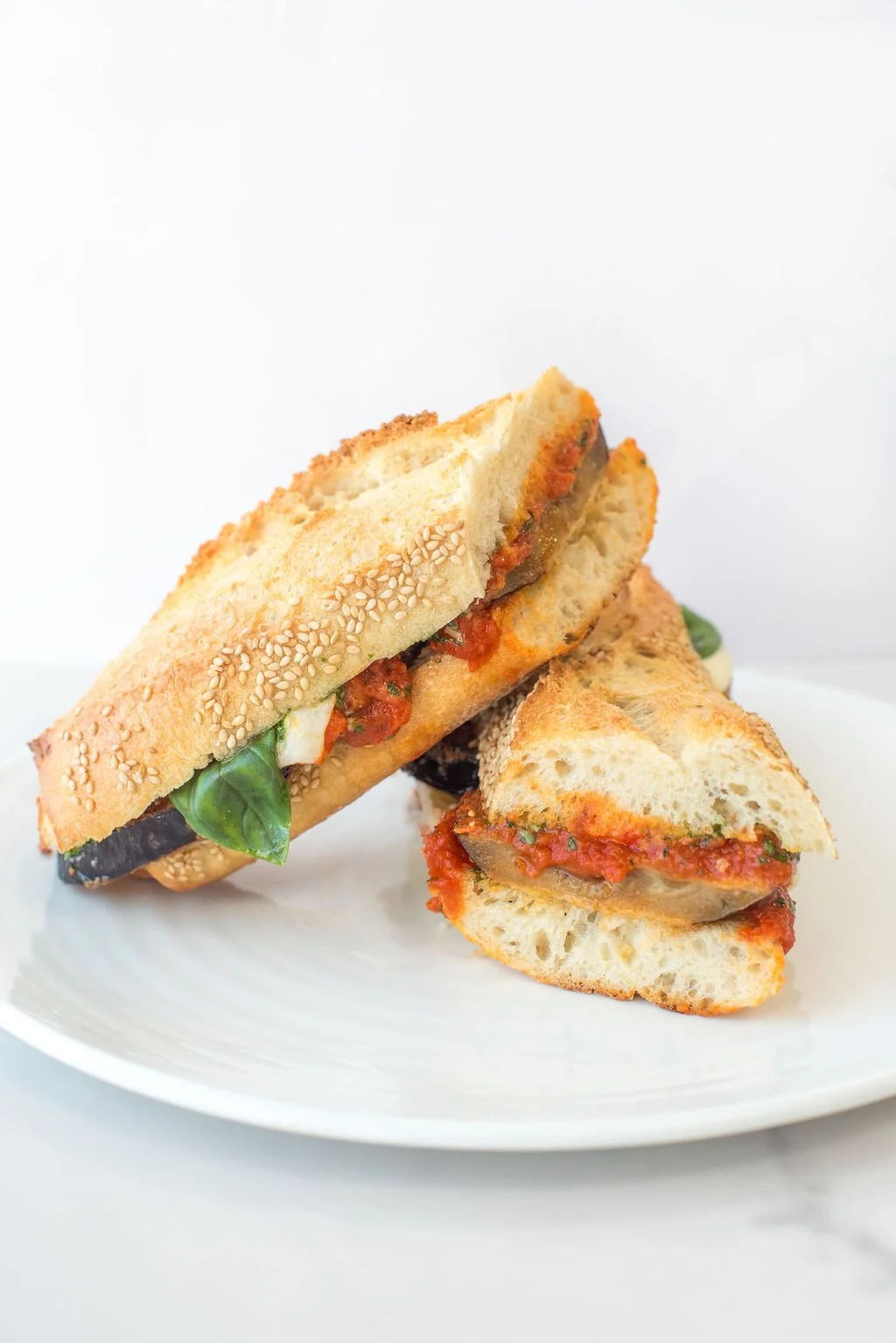 Eggplant Parm Sandwich