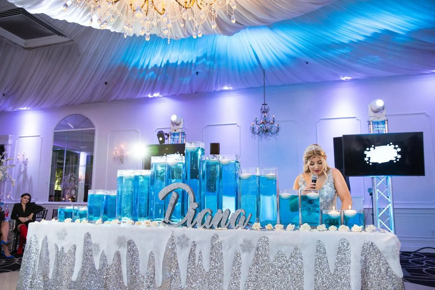 Winter Wonderland Themed Sweet 16 Candles

Event Planner: @dreamedandbooked 
Day-of-Coordination: @dreamedandbooked 
Venue: @thegramercynj 
Photographer: @mashacreativenyc 
Videographer: @sinemaxfilms 
Cake: @palermos.bakery 
DJ: @royalentertainmentp