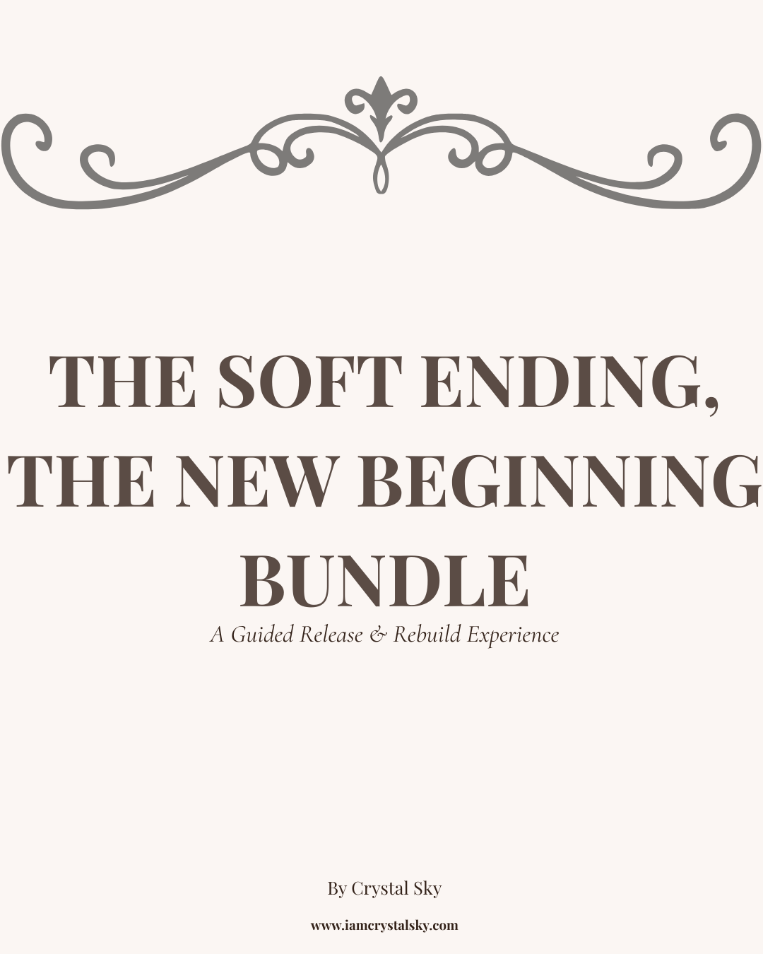 The Soft Ending Ritual Bundle : A gentle reset for your mind, body, and spirit.