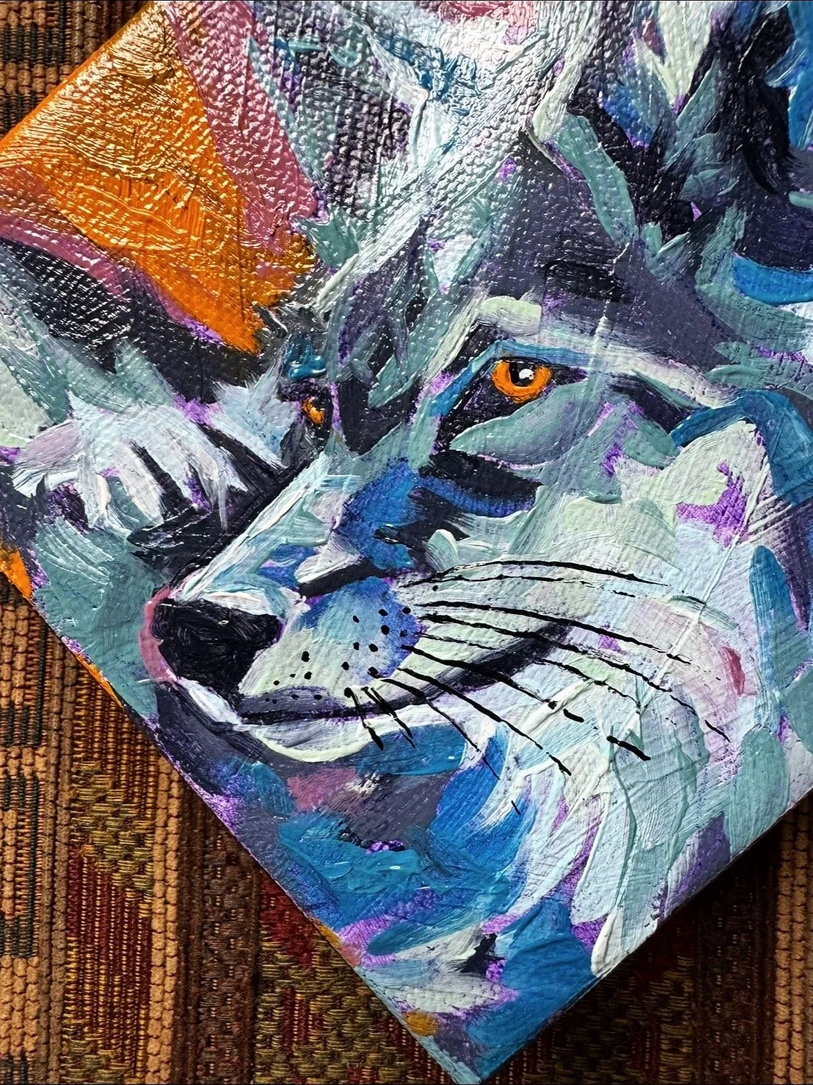 Blue Respite 5x5 Sold