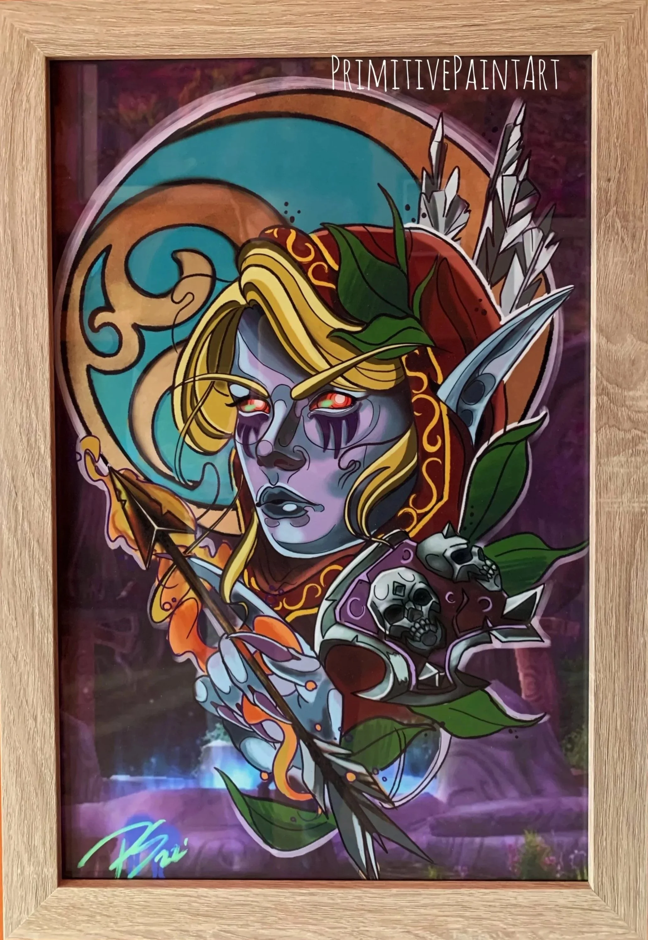 "Sylvanas" 11"x17" Archival Print *AVAILABLE