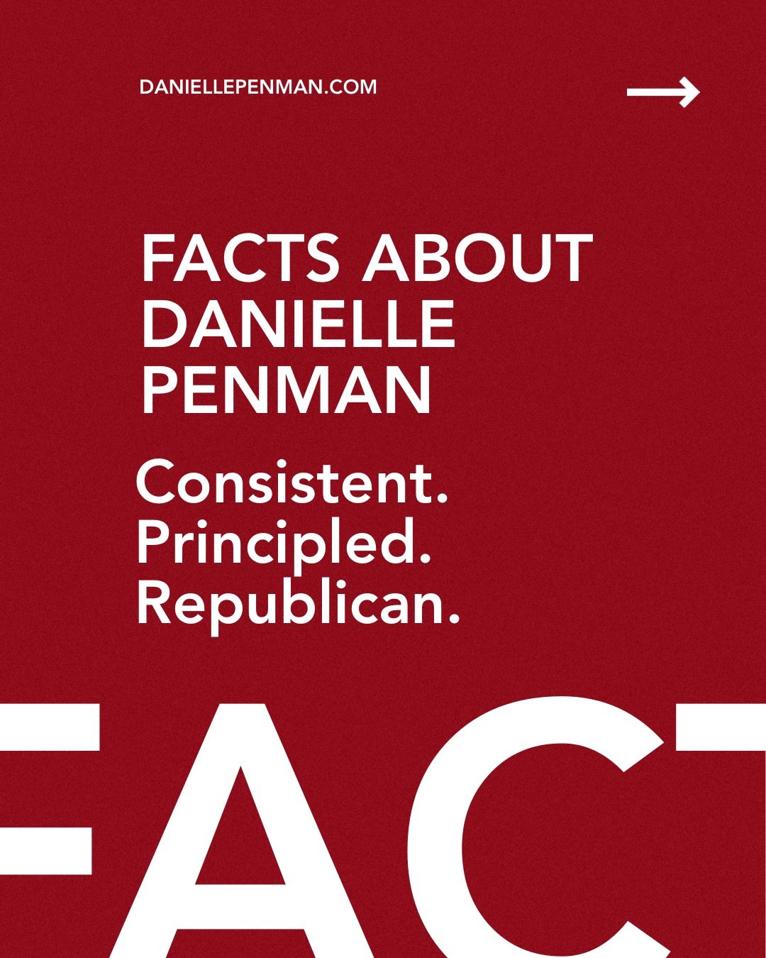 Know your facts. 

Not asked. Not recruited. Running because she believes Illinois deserves better.

www.daniellepenman.com 

#vote