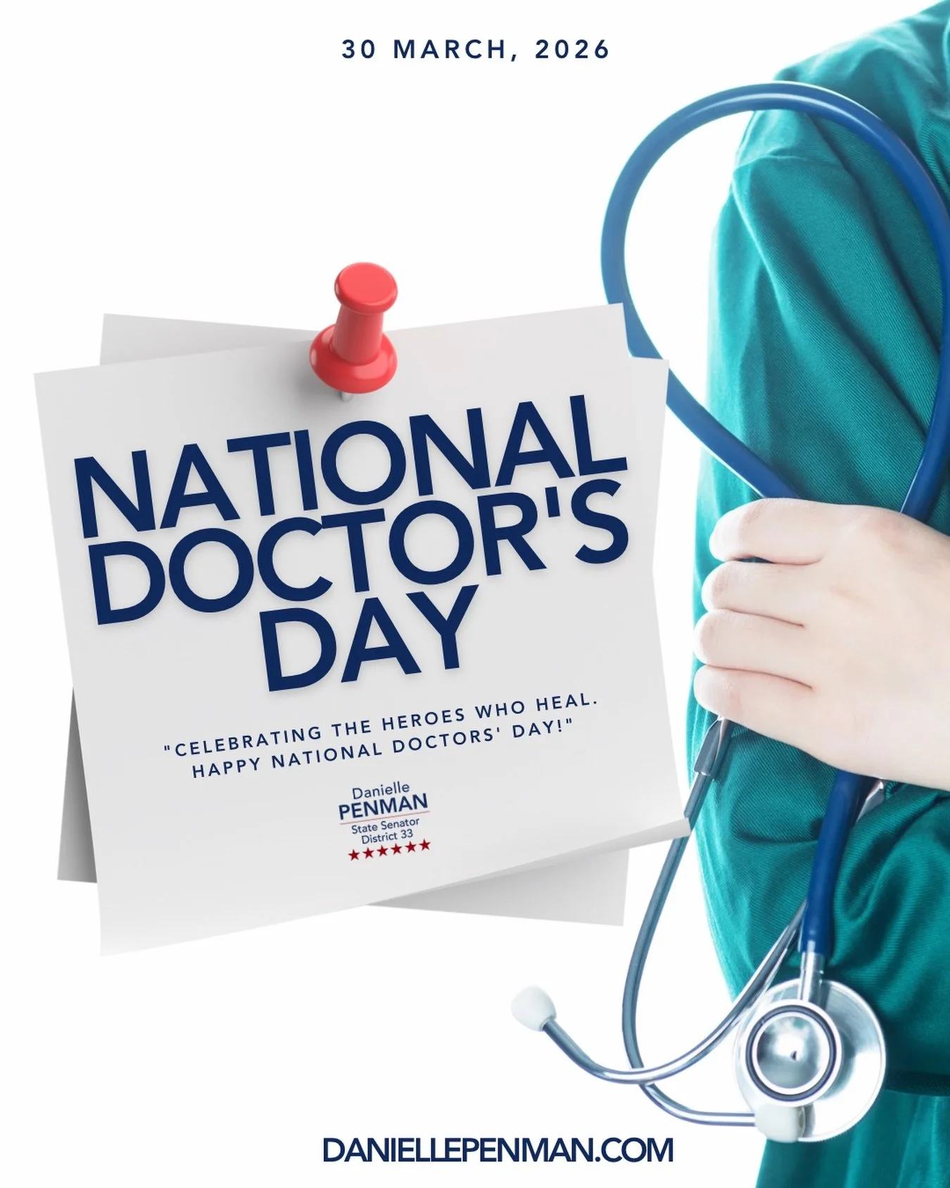To all the dedicated doctors caring for patients across so many different settings&mdash;thank you for your compassion, commitment, and tireless work. I&rsquo;m truly honored to work alongside such incredible doctors every day.

A todos los m&eacute;