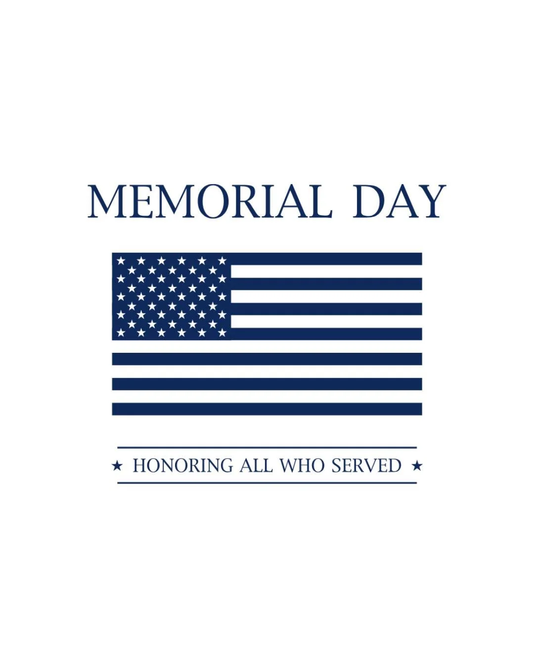 Today, we pause to honor and remember the brave men and women who gave their lives in service to our country.

Memorial Day is a time to reflect on the courage, sacrifice, and selflessness of those who made the ultimate sacrifice to protect the freed