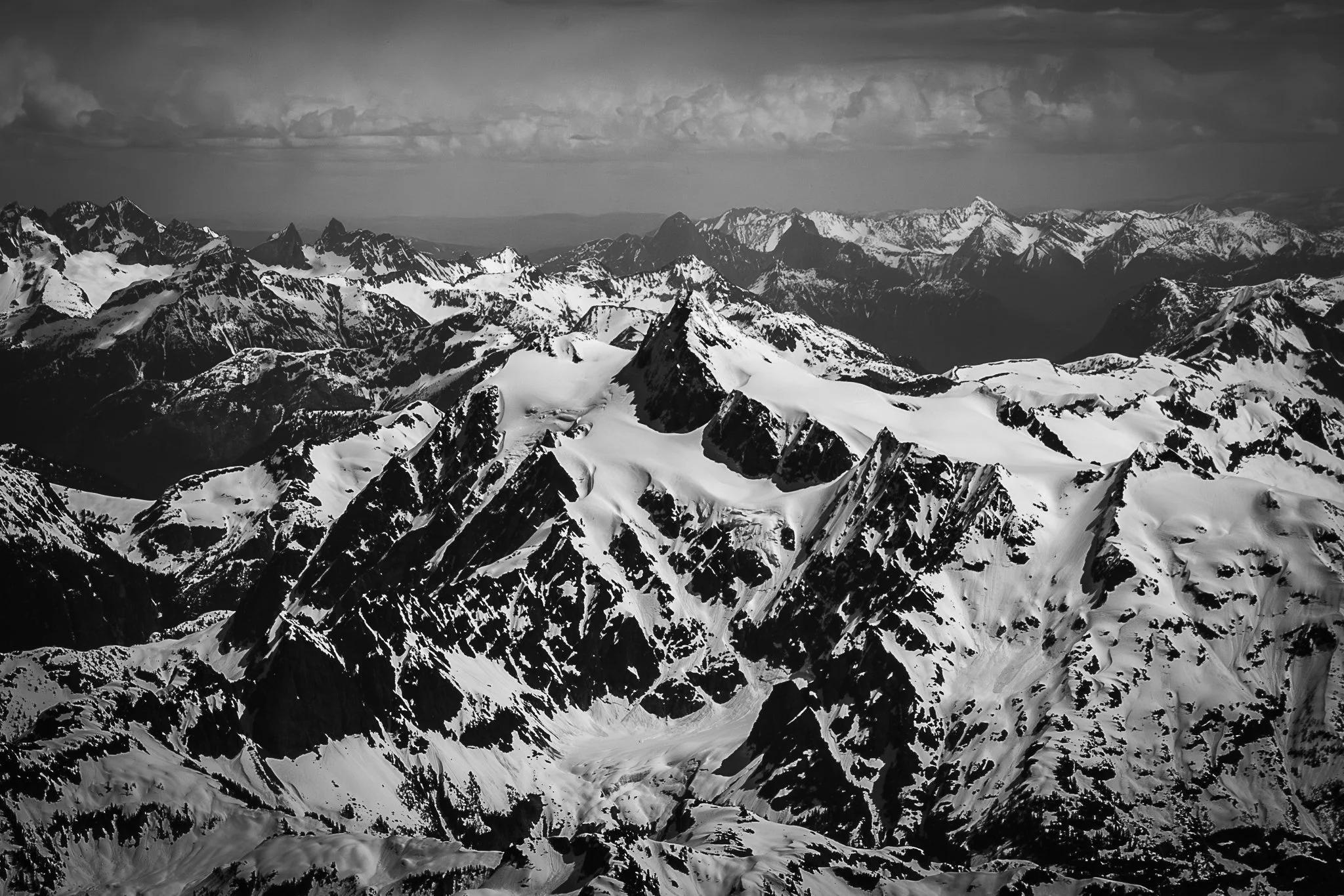 Mt Shuksan BW