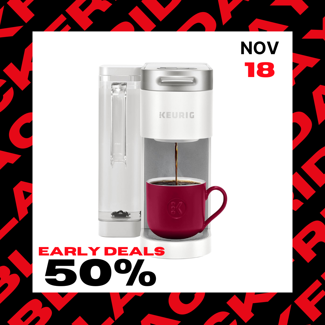 Keurig K-Supreme Single Serve K-Cup Pod Coffee Maker - 50% 