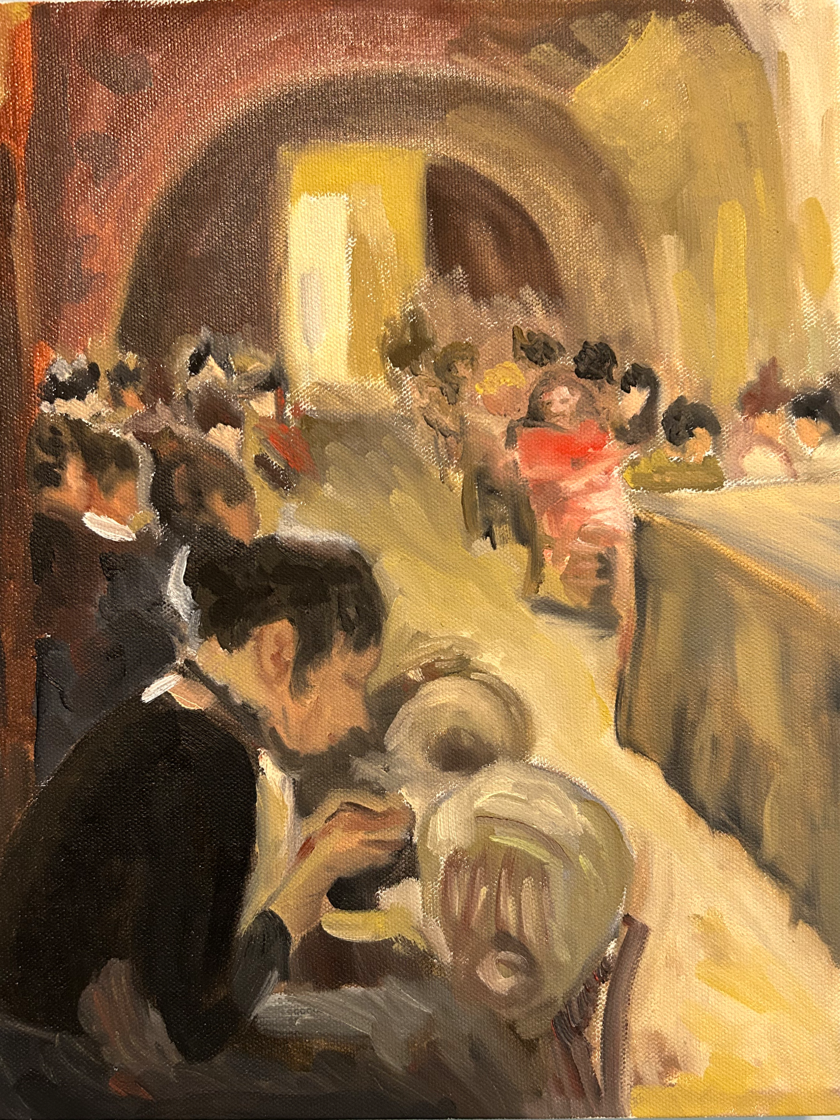 Master study copy (2025) of Anders Zorn's "Spitzenklopplerinnen" (1894).
11x14", oil on canvas.