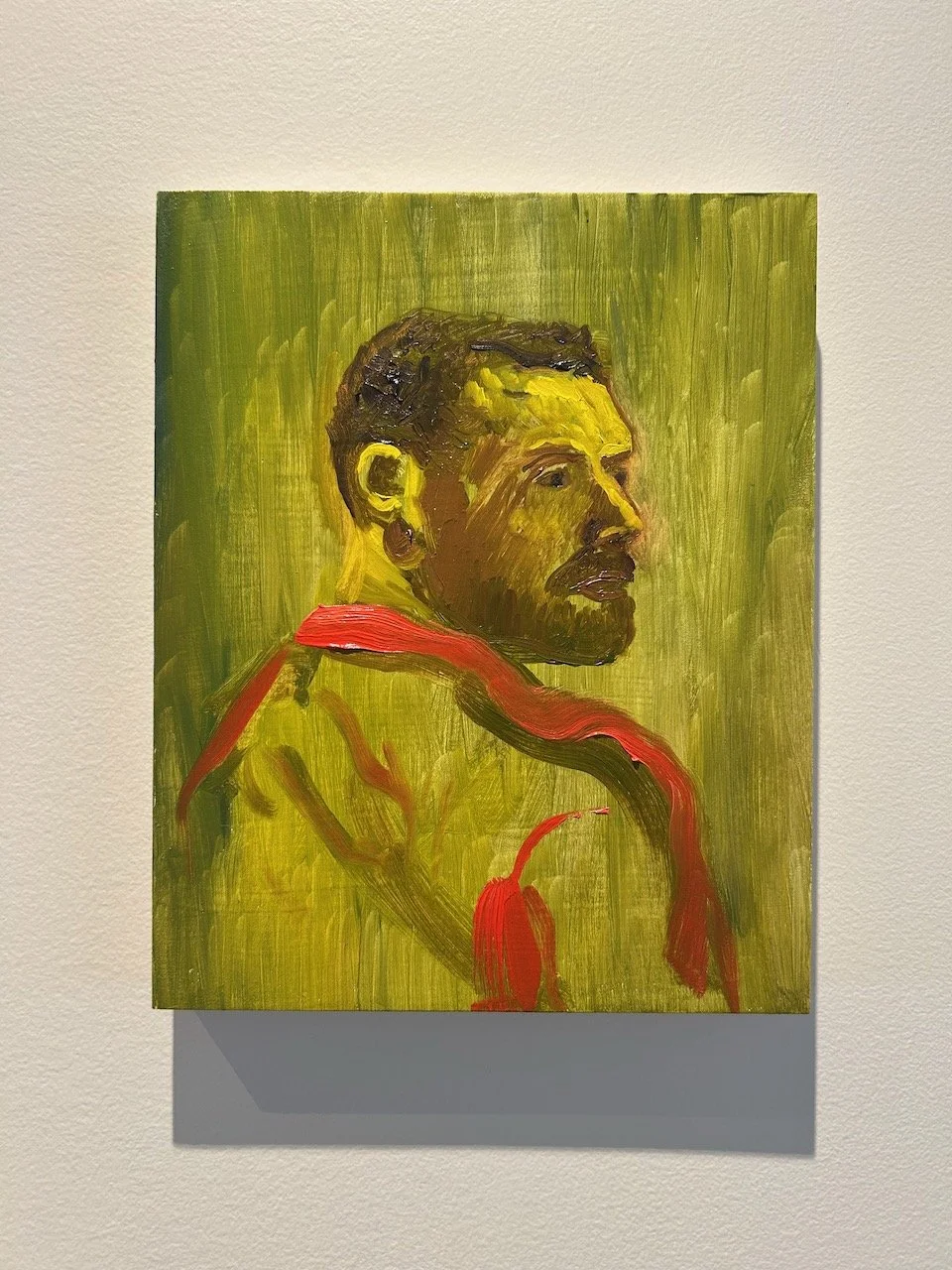 Reversion in green;
Oil on cradled birch board;
2026;
8x10";
$150;
Available - Reach out to Elliot.Cudmore@gmail.com to secure.
