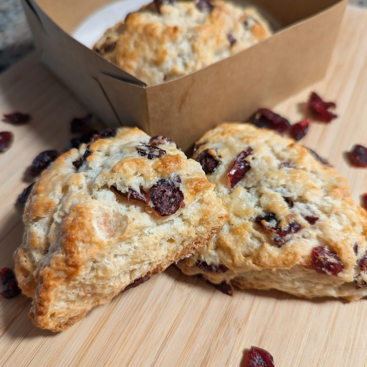 Cranberry Scones