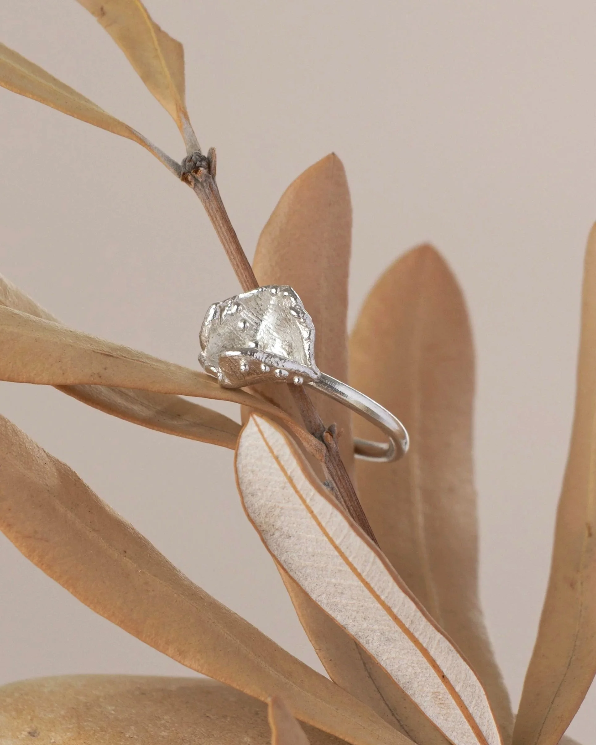 Emma Field Clam Ring