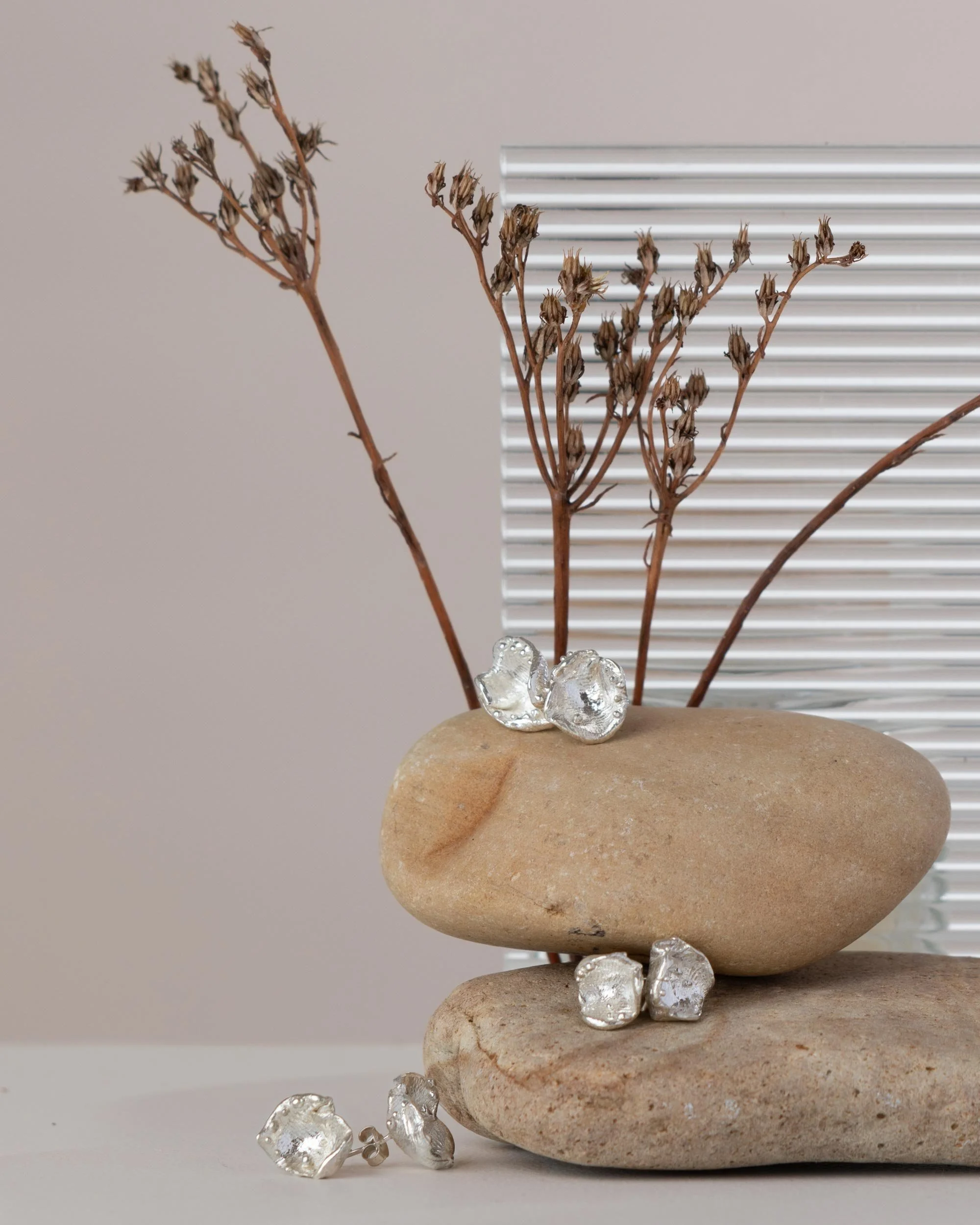 Emma Field Clam Studs Series