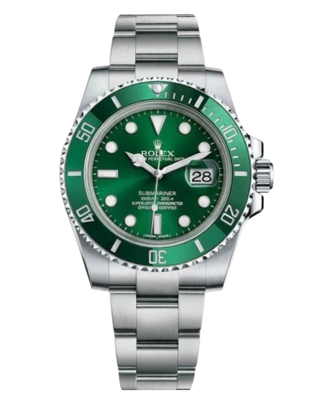 Rolex Submariner 116610LV Hulk 40mm Green Stainless Steel Oyster