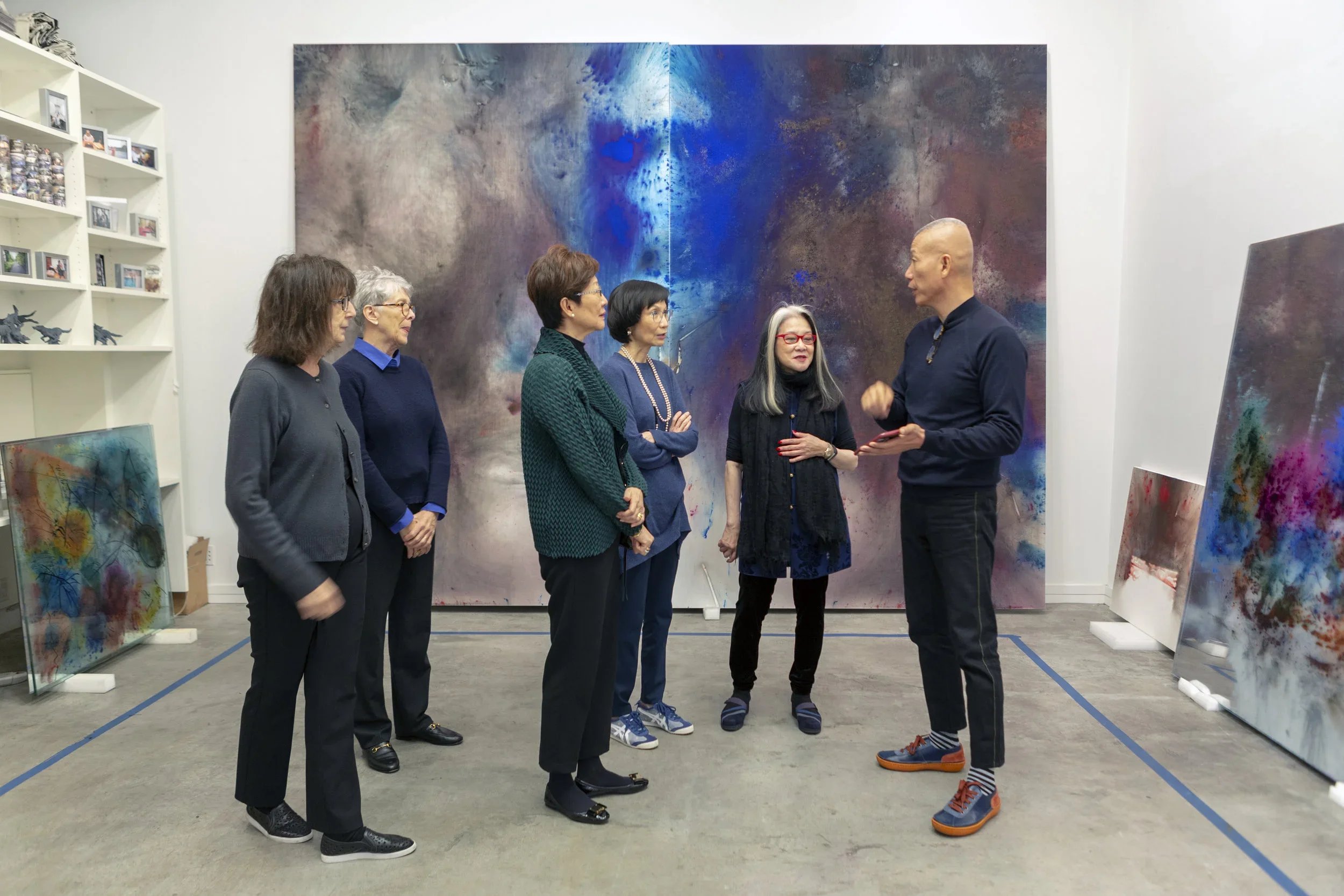 Charity Auction with Asian Cultural Council Hong Kong on A Visit to Cai Studio