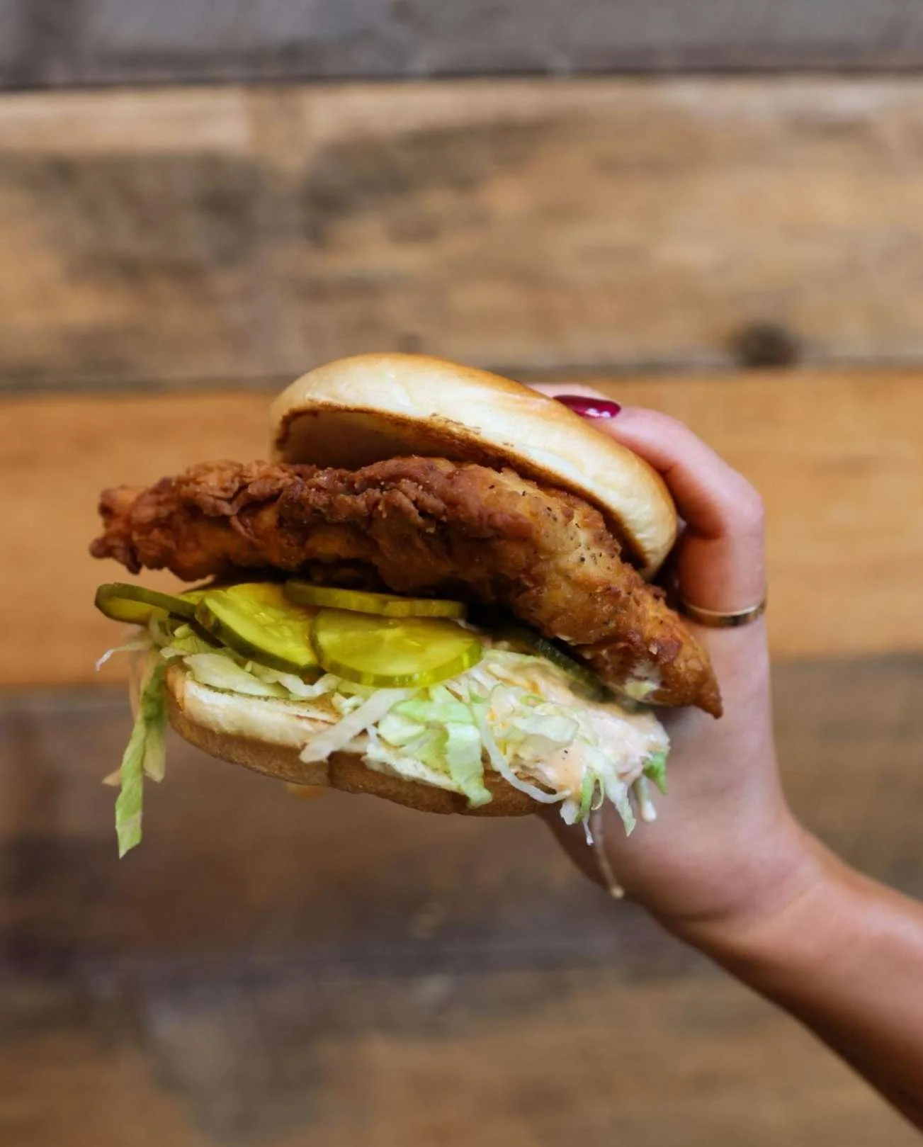 National Fried Chicken Sandwich Day calls for a bit of self-care, and yes, chicken sandwiches count 🍗