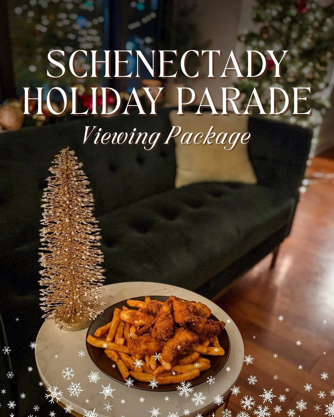 Want the best view of the Schenectady Holiday Parade? We&rsquo;ve got the hook-up ✨

We&rsquo;re offering one private parade-viewing package inside The Rabbit Hole - perfect for up to 20 of your favorite people.

Your night comes with unlimited Prose